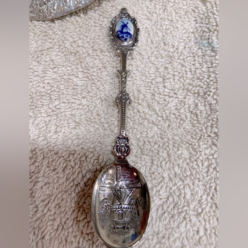 Windmill collectable Sliver spoon made in Holland
